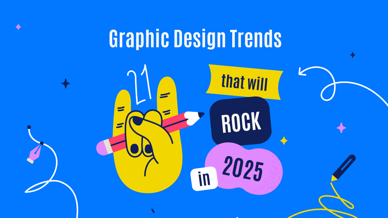 Top 5 Graphic Design Trends Dominating 2025