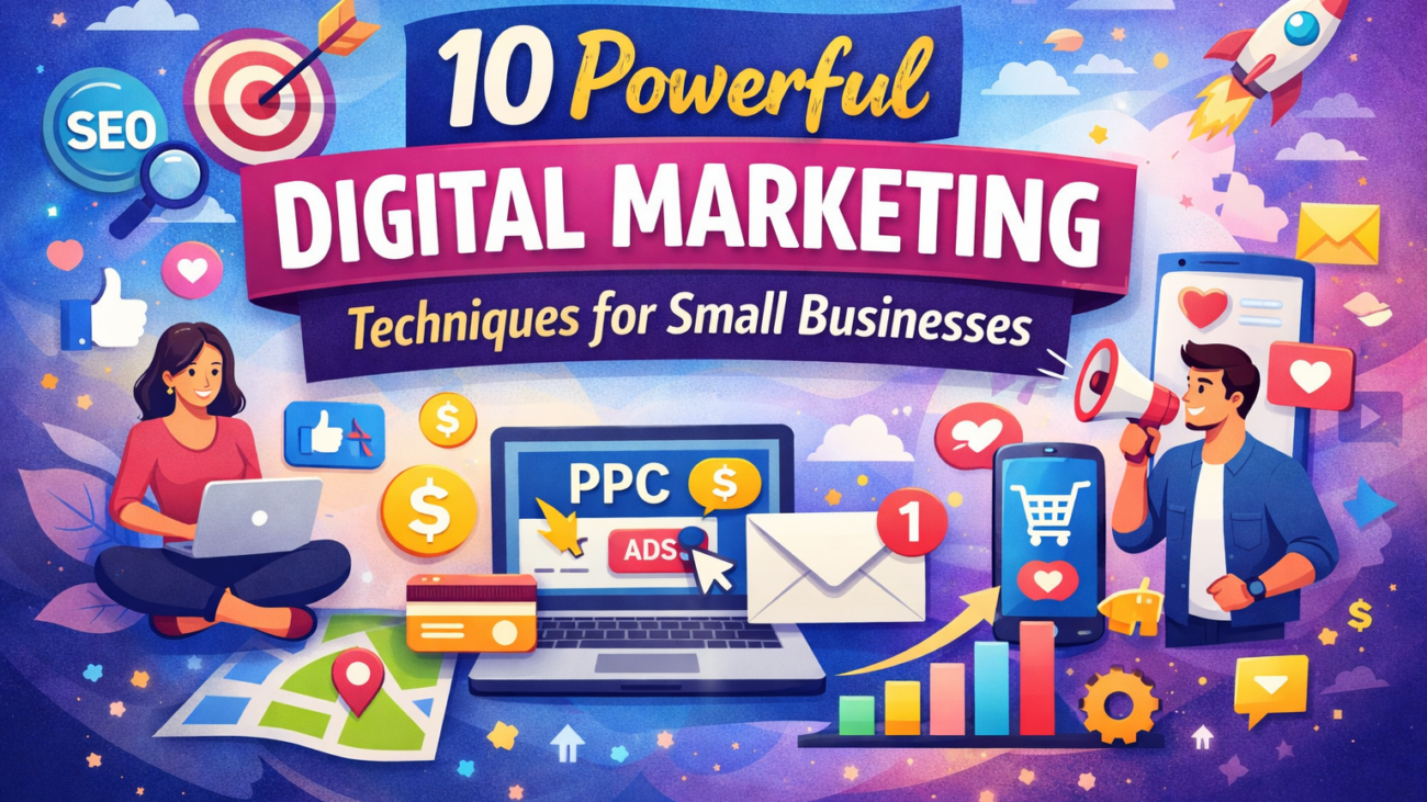 10 Powerful Digital Marketing Techniques for Small Businesses