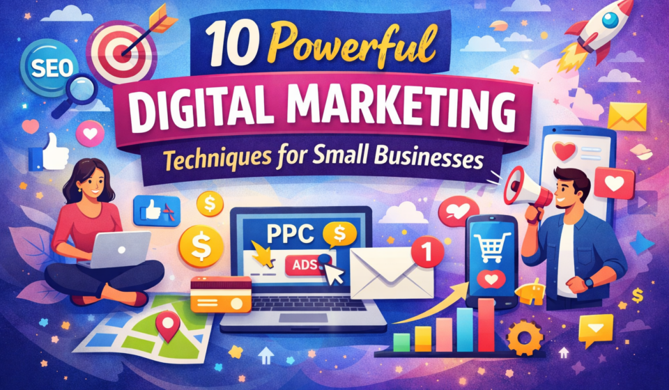 10 Powerful Digital Marketing Techniques for Small Businesses