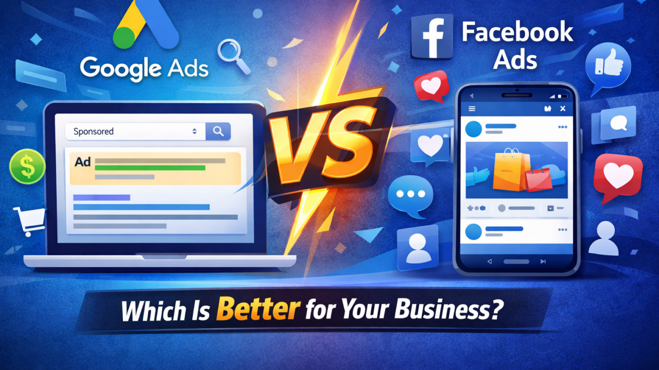 Google Ads vs Facebook Ads: Which Is Better for Your Business?