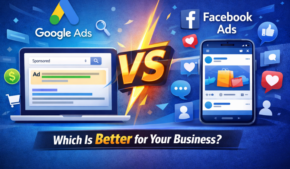 Google Ads vs Facebook Ads: Which Is Better for Your Business?