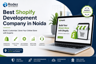 Best Shopify Development Company in Noida | Rodez Web Technology