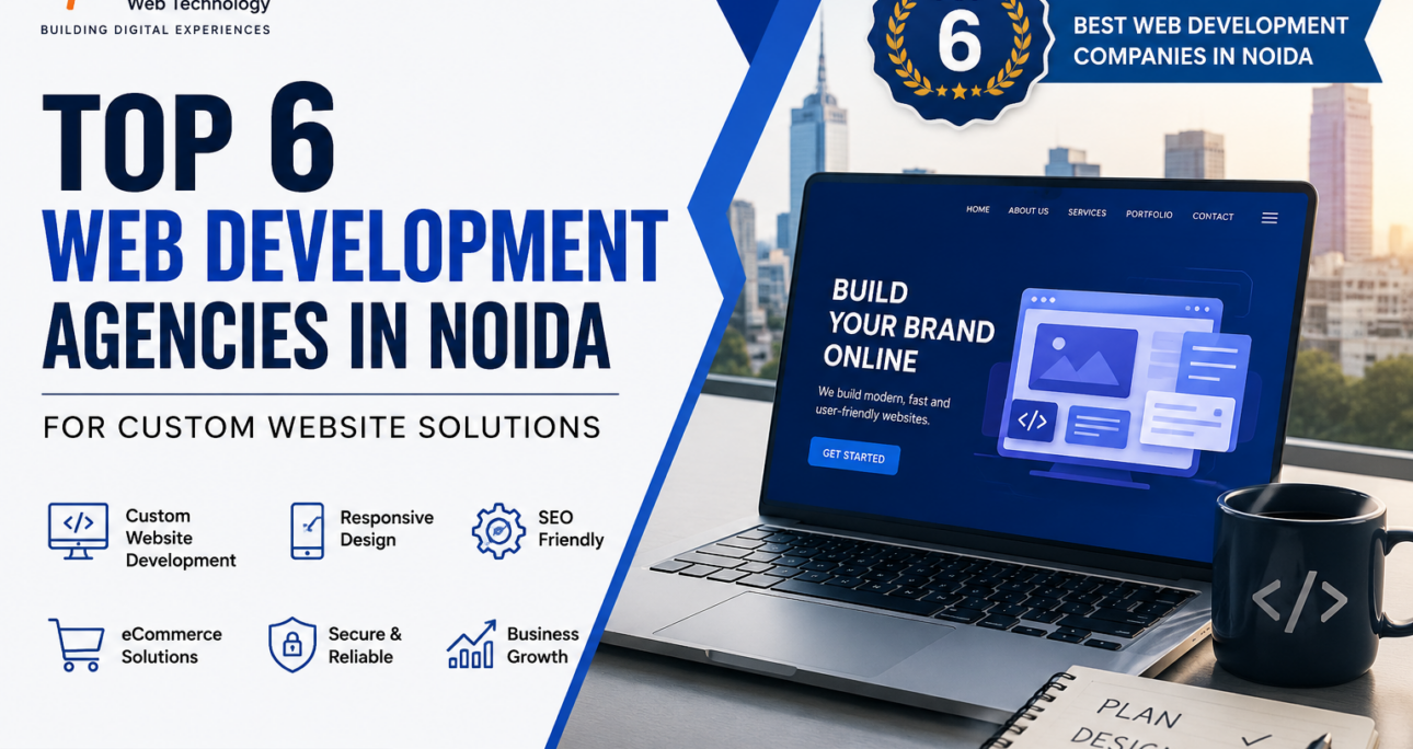 Rodez Web Technology | Top 6 Web Development Agencies in Noida for Custom Website Solutions